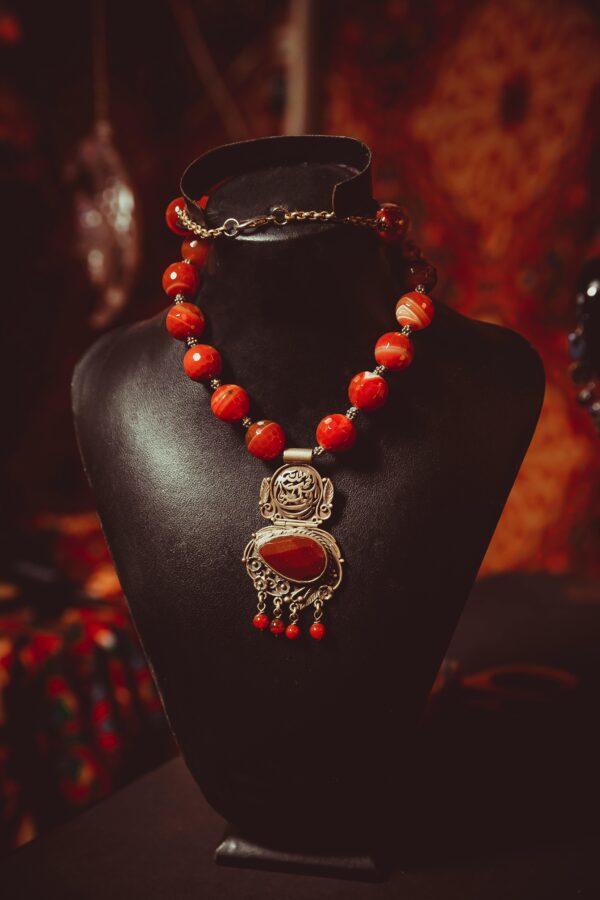 The Crimson Heritage Necklace Set