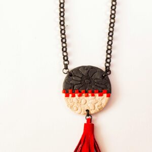 Aarohan Earthline Tassel Pendant
