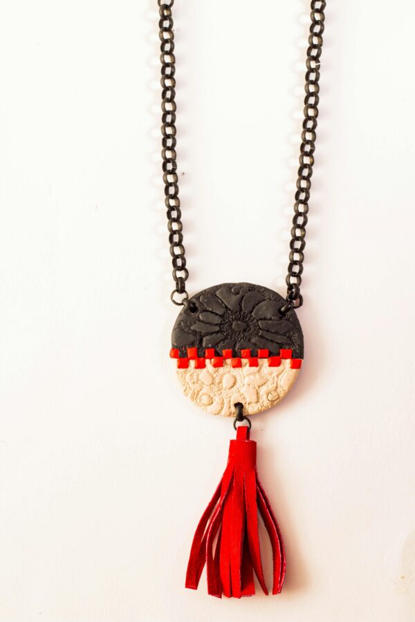 Aarohan Earthline Tassel Pendant