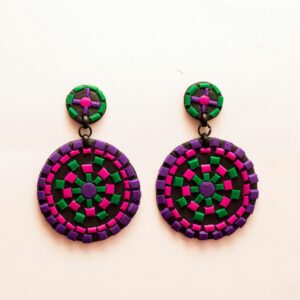 Aarohan Mosaic Statement Earrings