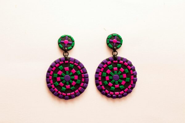 Aarohan Mosaic Statement Earrings