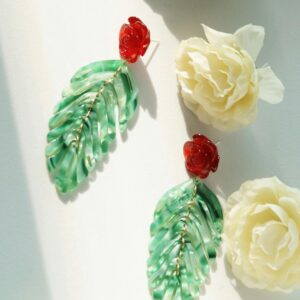 Aarohan Bloom Leaf Earrings