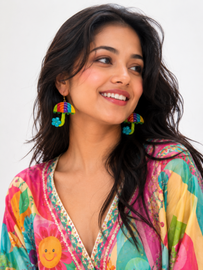 Colourful Umbrella Earrings Colourful Umbrella Earrings