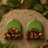 Pastel Green Earrings