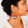 Colorful Dome Earrings