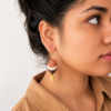 Strawberry Softy Mocha Caramel Earrings