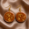 Caramel Moon Toffee Earrings